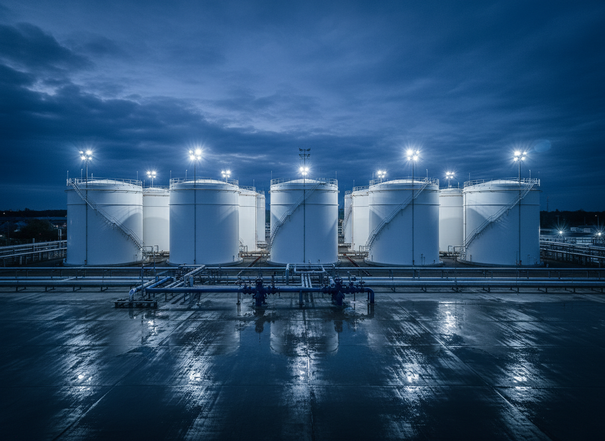 Industrielle Tanklager — TECSON IoT Monitoring