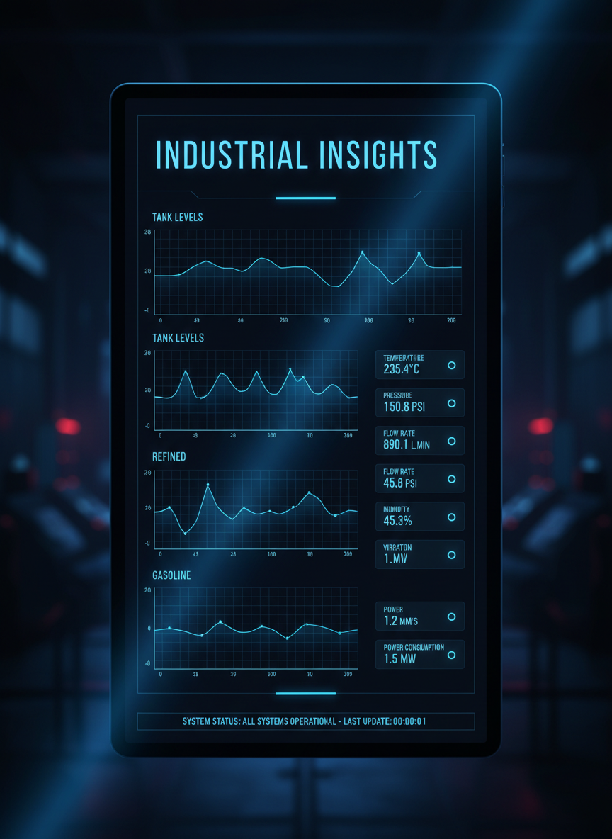 TECSON OilView — Industrielle IoT-Überwachung
